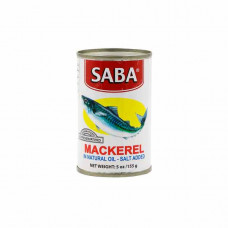 Saba Mackerel In Natural Oil 155gm 