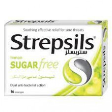 Strepsils Lemon Sugar Free 16S