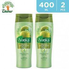 Dabur Vatika Nourish And Protect Shampoo 2X400Ml