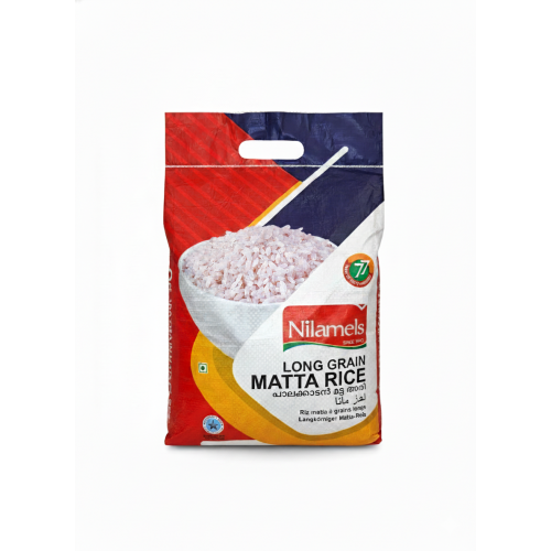 Nilamels palakkadan long grain matta rice 5kg