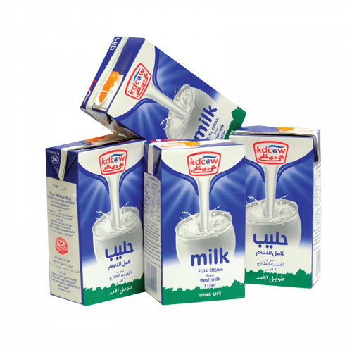 KD Cow Full Cream Long Life Milk 4 x 1Ltr  KD Cow Full Cream Long Life Milk 4 x 1Ltr
