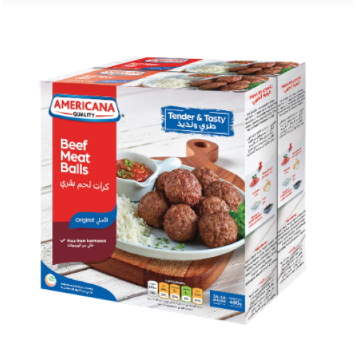 AMERICANA BEEF MEAT BALL 2X400GM