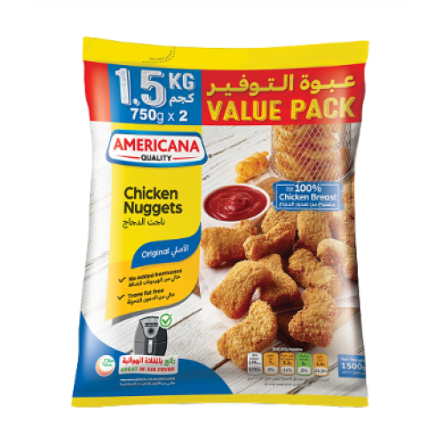 AMERICANA CHICKEN NUGGETS 2X750GM