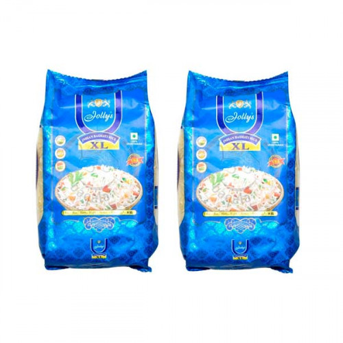 Jollys Indian Basmati Rice 2 x 1Kg 