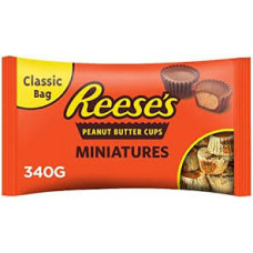 Hersheys Reeses Peanut Butter Cups Miniat 340Gm