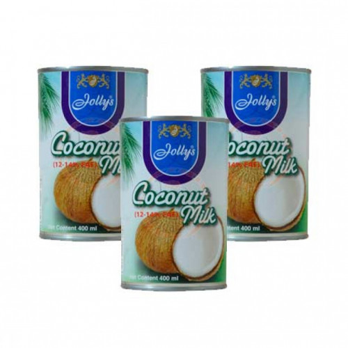Jollys Coconut Low Fat Milk 3S*400Ml