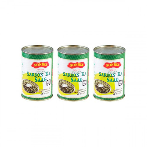 Sonika Sarson Ka Saag 3 x 450gm 
