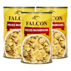 Falcon Mushroom Pieces 425gm 2 + 1 Free 