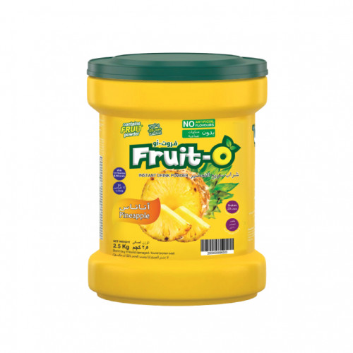 Fruit-O Instant Drink Pineapple (Natrl) 2.5 Kg Fruit-O Instant Drink Pineapple (Natrl) 2.5 Kg