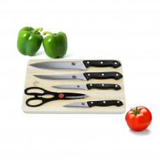 ROYAL GREEN RG-1006 CUTTING BOARD WITH KNIFE SET 6