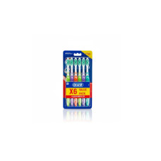 ORAL-B TB ALL ROUNDER123 MED/40 VALUE PACK 6S