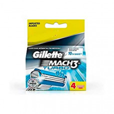 Gillette Blade Mach 3 Turbo 4s 