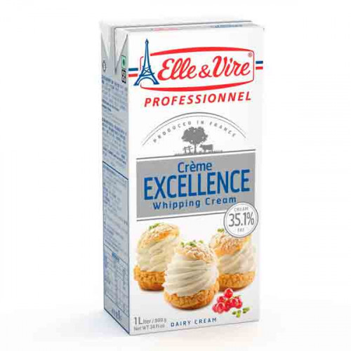 Elle & Vire Whipping Cream 1Ltr