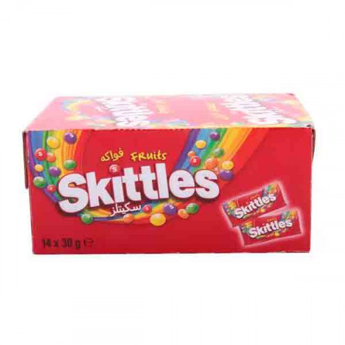 Skittles Fruit Candies 14 x 38gm  Skittles Fruit Candies 14 x 38gm