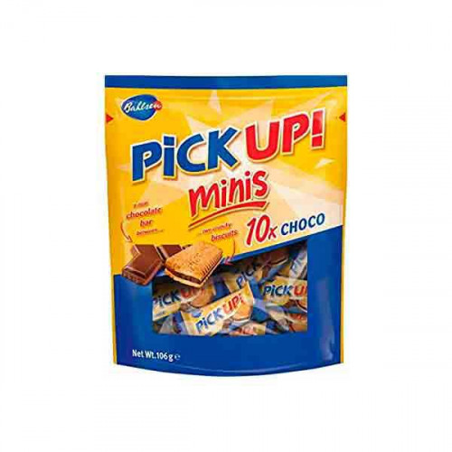 Bahlsen Pickup Minis Choco Biscuits 106gm  Bahlsen Pickup Minis Choco Biscuits 106gm