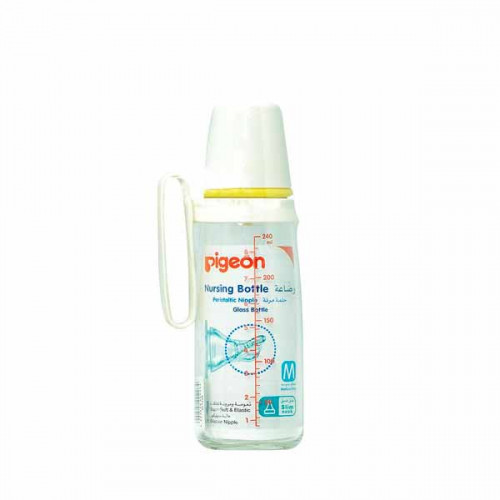 Pigeon Glass Nurser With Handle 8Oz (Pa226) 