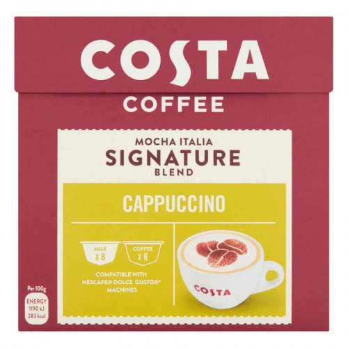 Costa Coffee Signature Blend Cappuccino Capsules 146.4gm 