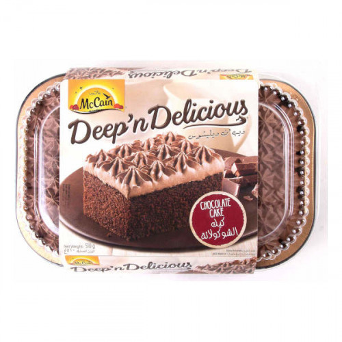 Mccain Deep'n Delicious Chocolate Cake 510gm  Mccain Deep'n Delicious Chocolate Cake 510gm