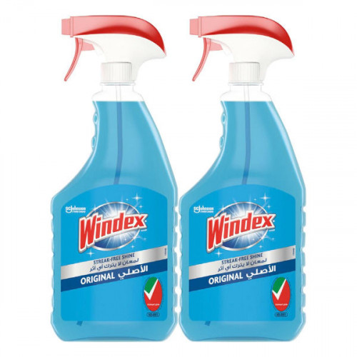 Windex Glass Cleaner Original 2 x 750ml  Windex Glass Cleaner Original 2 x 750ml