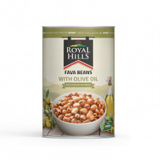 Royal Hills Fava Beans With Olive Oil 400 Gm