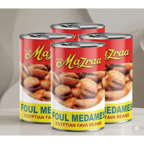 AL MAZRA FOUL MEDAMMAS 4 X 400GM