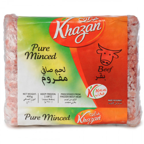 Khazan Pure Minced Beef 400gm 