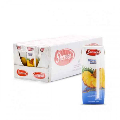 Shereen Nectar Pineapple 24 x 250ml  Shereen Nectar Pineapple 24 x 250ml