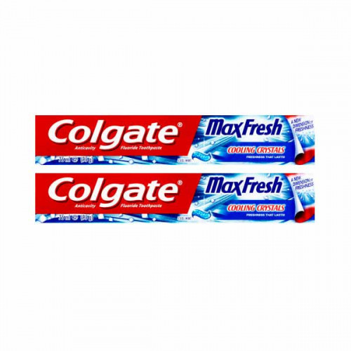 Colgate Maxfresh Toothpaste Cool Mint 2 x 75ml 