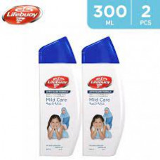 Lifebuoy Shower Gel Care White 2*300M25%Off