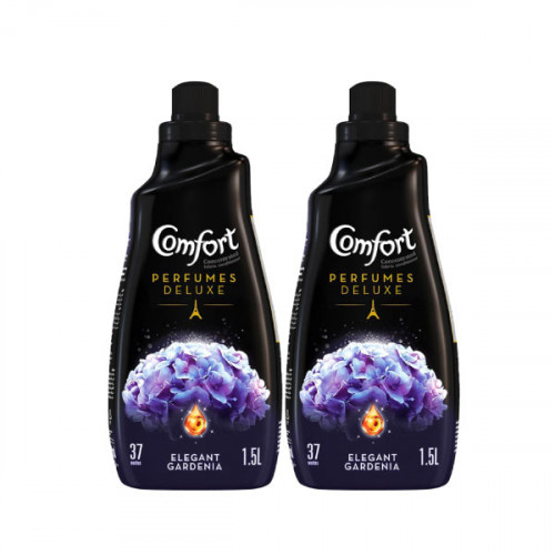 Comfort Concentrate Perfumes Deluxe Elegant Gardenia 2 x 1.5Ltr  Comfort Concentrate Perfumes Deluxe Elegant Gardenia 2 x 1.5Ltr