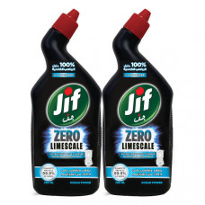 Jif Zero Limescale Toilet Cleaner Ocean Power 2 x 750ml 