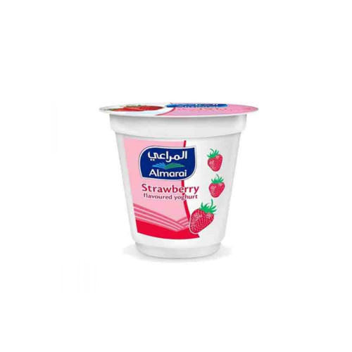 ALMARAI MAHER SET STRAWBERRY YOUGHURT 100G