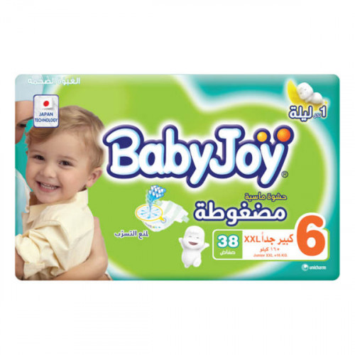 BabyJoy Diapers Junior 16+ Kg 38 Pieces  BabyJoy Diapers Junior 16+ Kg 38 Pieces