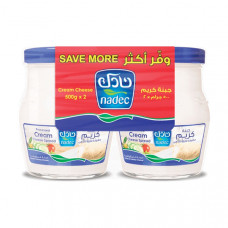 Nadec Cheese Cream Jar 2 x 500gm 