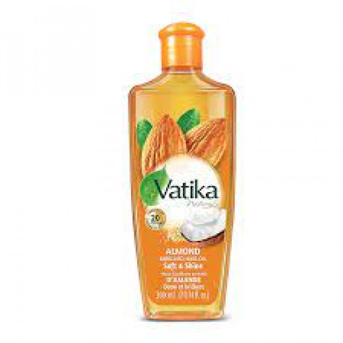 Dabur Vatika Hair Oil 2X200 Ml - ( Almond ) Dabur Vatika Hair Oil 2X200 Ml - ( Almond )