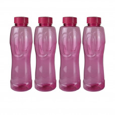 PLASTIC WATER BOTTLE 4 PCS SET 1000ML 0444