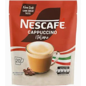 NESCAFE CAPPUCCINO FOAMY ITALIANO 20 X 19.3GM