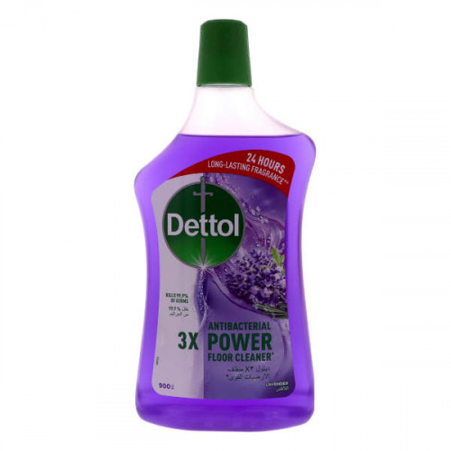 Dettol Antibacterial Power Floor Cleaner Lavender 900ml  Dettol Antibacterial Power Floor Cleaner Lavender 900ml