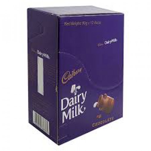 Cadbury Dairy Milk Plain 32 Gm X 12S Cadbury Dairy Milk Plain 32 Gm X 12S