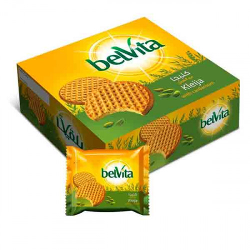 Belvita Kleija Biscuits With Cardamom 12 x 62gm Belvita Kleija Biscuits With Cardamom 12 x 62gm