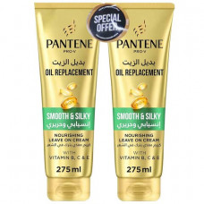 Pantene Pro-V Hair Oil Replacement Smooth & Silky 2 x 275 ml