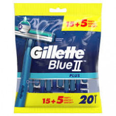 Gillette Razor Blue2 Plus 15S+5 New