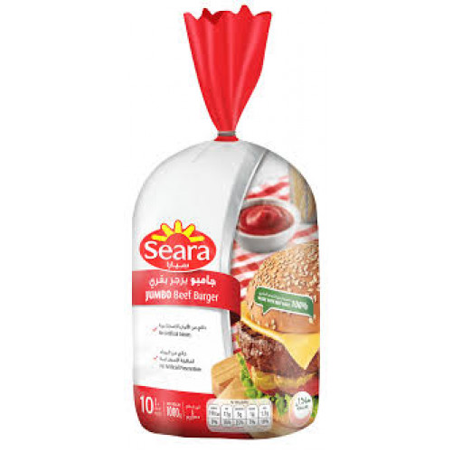 Seara Beef Burger Jumbo 1000Gm