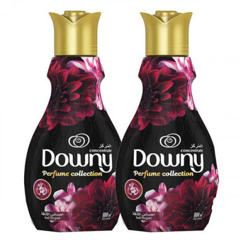 Downy Concentrate Fabric Softener Feel Elegant 2 x 880ml  Downy Concentrate Fabric Softener Feel Elegant 2 x 880ml
