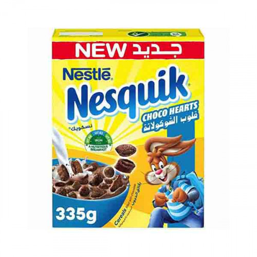 Nesquick Choco Hearts Cereals 335gm 