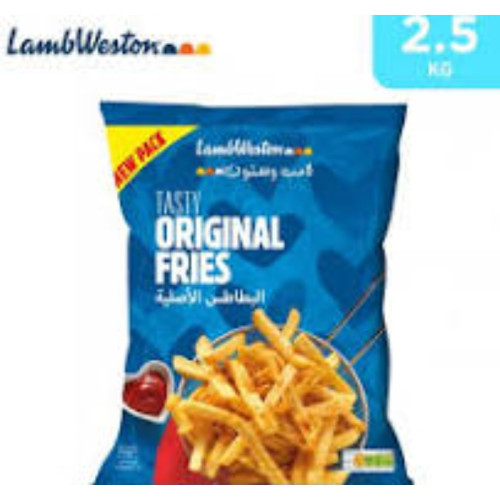 LAMB WESTON FRENCH FRIES 2.5KG