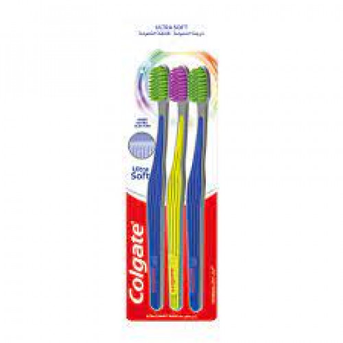 Colgate Tooth Brush Ultra Soft 3 Pack