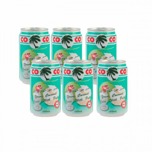 Coco Coconut Juice 6 x 310ml  Coco Coconut Juice 6 x 310ml