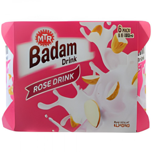 Mtr Badam Rose Drink 180Mlx6S Mtr Badam Rose Drink 180Mlx6S