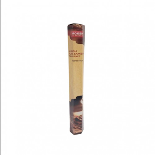 Moksh Agarbatti Hexagon Pure Sambrani 1 X 20Psc